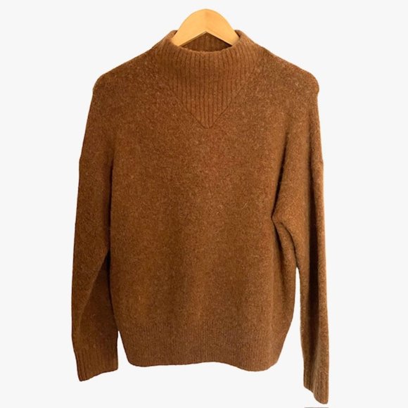 MADEWELL DILLON MOCK NECK PULLOVER SWEATER SIZE SMALL - Picture 2 of 6